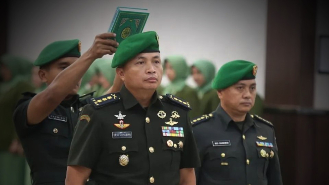 2 Pejabat Penting TNI Kodam Aceh Diganti, Kolonel Deni Naik Jadi Danrem Teuku Umar