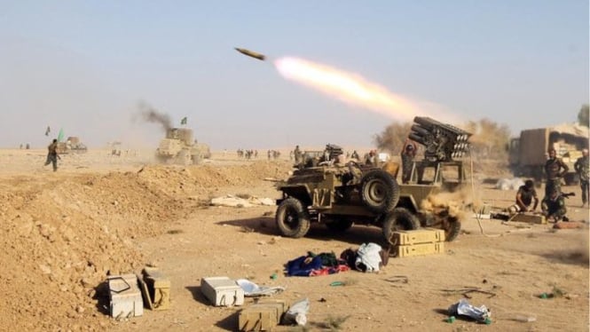 5 Roket dari Irak Hantam Pangkalan Militer Amerika di Suriah
