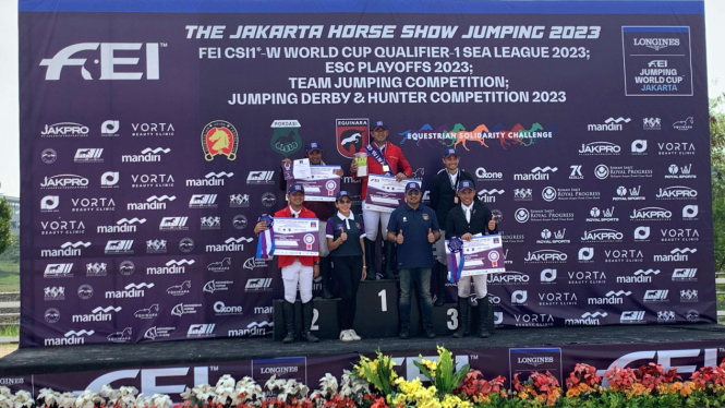 Diikuti Ratusan Peserta, Jakarta Horse Show Jumping 2023 Sukses Digelar
