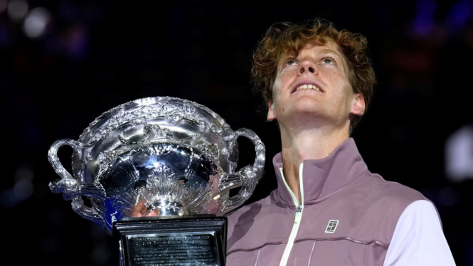 Juara Australian Open, Jannik Sinner Kini Bidik Nomor 1 Dunia