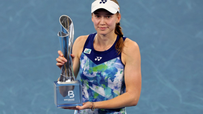 Juara Brisbane International, Elena Rybakina Tatap Australian Open dengan Percaya Diri