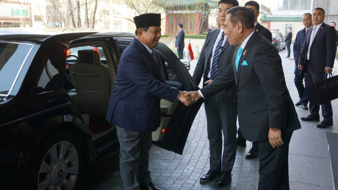 Prabowo Naik Mobil Puluhan Miliar saat Temui Presiden China Xi Jinping, Ini Spesifikasinya