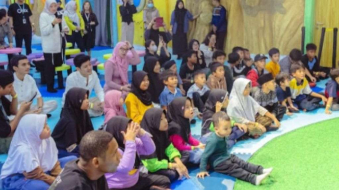 Ramadhan Penuh Berkah, Momen Buka Puasa dan Bermain Bersama Anak Yatim
