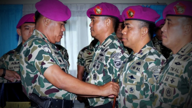2 Kolonel Pejabat Pasmar TNI Diganti, Wakil Komandan Denjaka Marinir Melesat Jadi Asisten Intelijen
