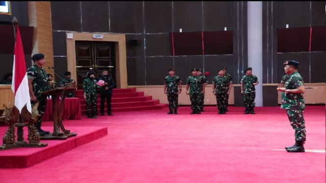 29 Pati TNI Naik Pangkat Satu Tingkat Lebih Tinggi, Ini Daftar Namanya