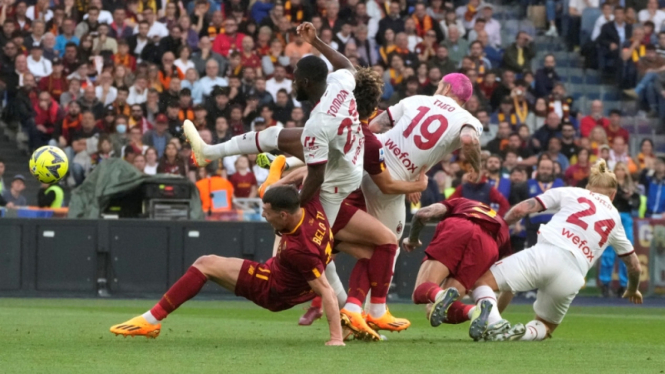 5 Fakta Menarik Jelang Duel AS Roma vs AC Milan di Liga Europa