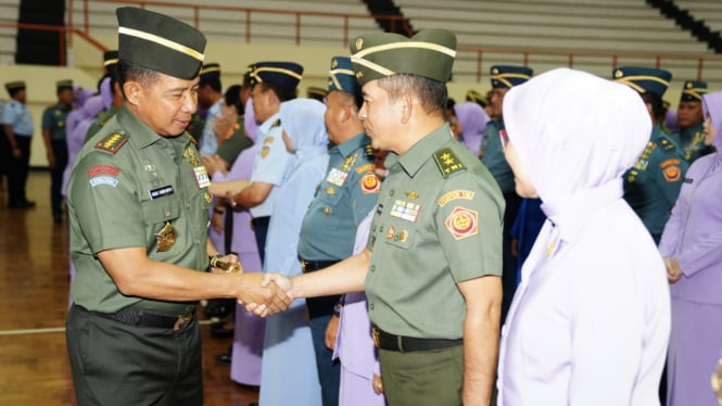 66 Pati TNI Naik Pangkat Satu Tingkat Lebih Tinggi, Ini Daftar Namanya