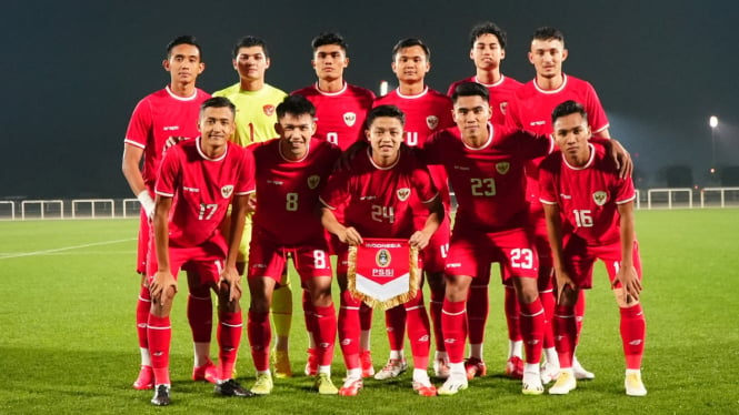 Babak I, Qatar Ungguli Timnas Indonesia U-23 Lewat Titik Penalti