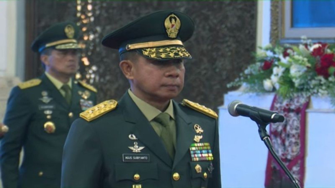 Baru Dilantik Jokowi Jadi KSAD, Jenderal Agus Subiyanto Dinilai Berpeluang Besar Jadi Panglima TNI