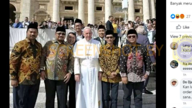 Cek Fakta: Menag Tak Urus Haji Malah ke Vatikan, Benarkah?