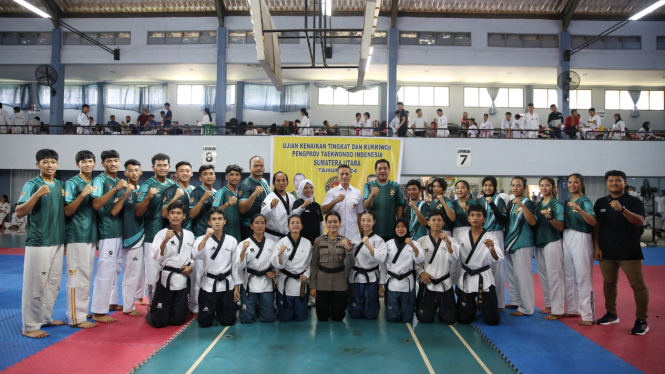 Dorong Atlet Taekwondo Sumut Berprestasi, Ijeck: PON 2024 Harus Sumbang Medali