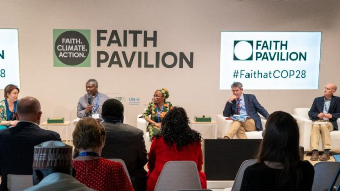 Hari Kedua, Paviliun Iman COP28 Bahas Peran Agama Tumbuhkan Kesadaran Dampak Perubahan Iklim