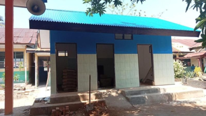 Heboh Toilet SMP Negeri di Pangkep Dibangun dengan Anggaran Setengah Miliar