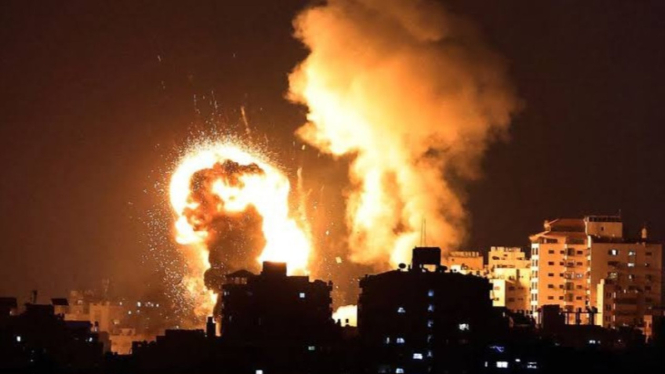 Jet Tempur Israel Bom Rumah Ayah Pentolan Pasukan Elite Hamas Palestina