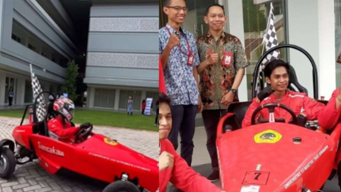 Karya Inovasi Untag Surabaya Kembangkan Mobil Listrik Sancaka, Bakal Tampil di FSE Jepang