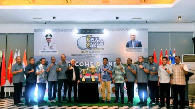 Kejuaraan Golf Internasional, Pj Gubernur Sumut Optimis Jadi Ajang Pembinaan Atlet