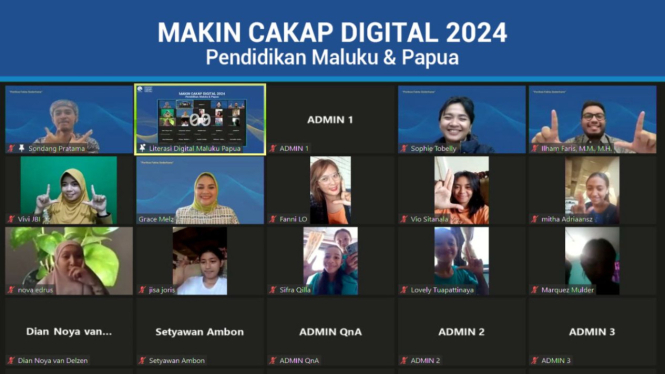 Membuka Peluang Baru, Workshop Daring Maluku-Papua untuk Pendidikan Digital