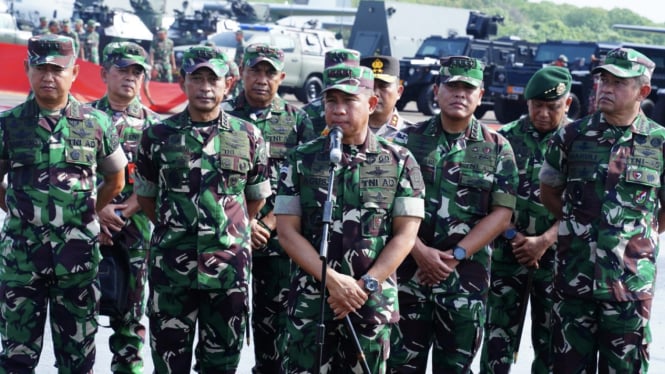 Panglima TNI Agus Subiyanto Ganti 5 Pangdam Sekaligus