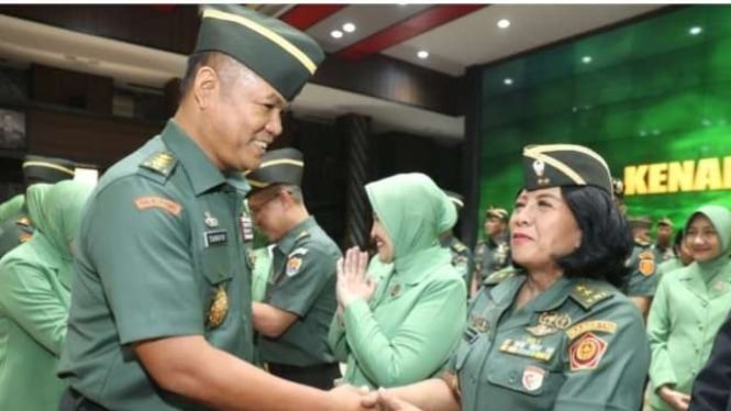 Pecah Rekor, Dian Andriani Jadi Prajurit Kowad Pertama yang Raih Pangkat Jenderal Bintang Dua TNI AD