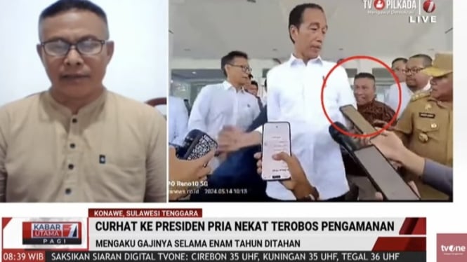 Penjelasan Pria yang Nekat Terobos Paspampres untuk Dekati Jokowi
