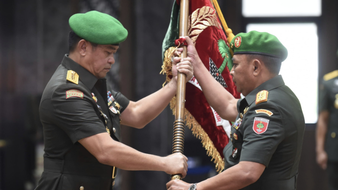 Pimpin Sertijab Pangdam XIV/Hasanuddin, KSAD Jenderal Maruli Sampaikan Pesan Penting Ini