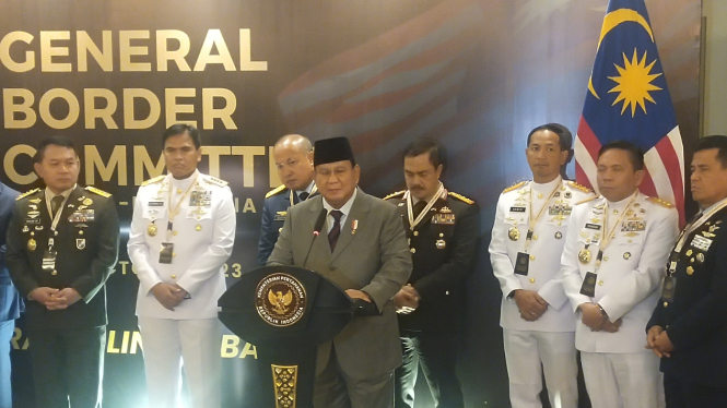 Prabowo Subianto: RI dan Malaysia Aktifkan Kembali 14 Pos Perbatasan Pasca COVID-19