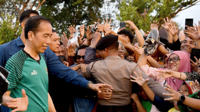 Presiden Jokowi Ajak Masyarakat Doakan Timnas Indonesia U-23 Bantai Yordania