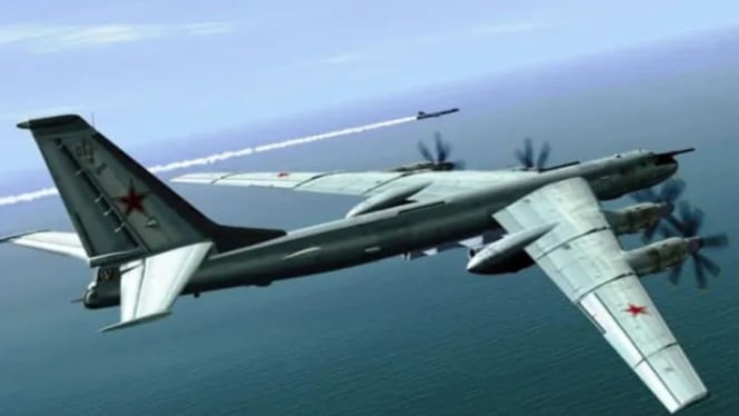 Sepasang Pesawat Bom Nuklir Rusia Gentayangan di Langit Jepang