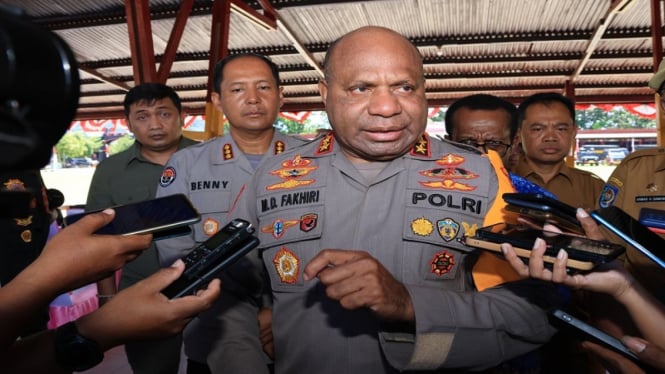Sosok 4 Jenderal Polisi Lulusan Akpol 1990-2000 Asli Putra Papua