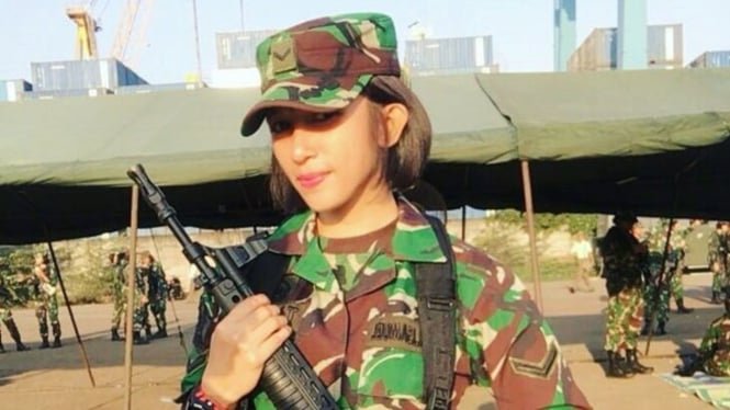 Sosok Maria Samuel, ‘Noni Belanda’ yang Bangga Jadi Prajurit TNI AD