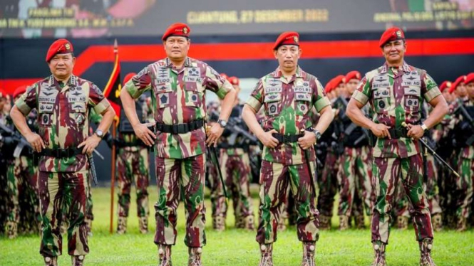 Top Trending: Pasukan Elit TNI Kopassus Hingga Pengendara Mobil Mitsubishi Xpander