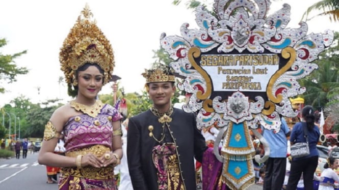 1200 Seniman Sukses Ramaikan Karnaval Budaya Bali World Water Forum 2024