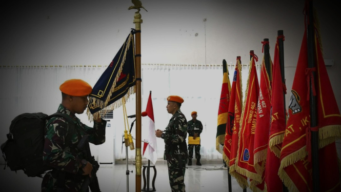2 Peleton Pasukan Kopasgat Bergerak ke Jakarta Jaga Markas Petinggi TNI