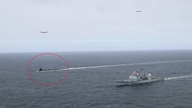 Armada Rusia Kuasai Mediterania, Kapal Selam Nuklir Amerika Mendadak Muncul