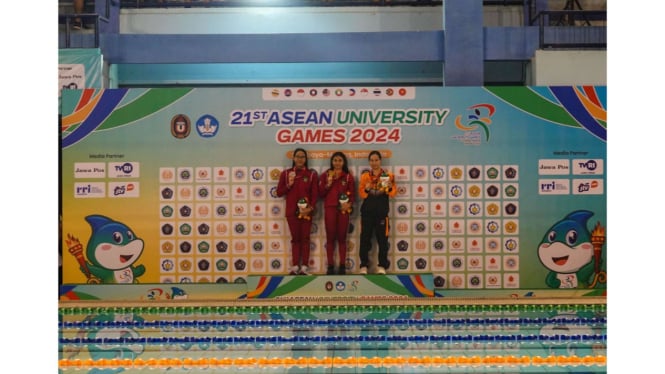 Cabor Renang Sumbang 4 Emas untuk Indonesia di ASEAN University Games 2024