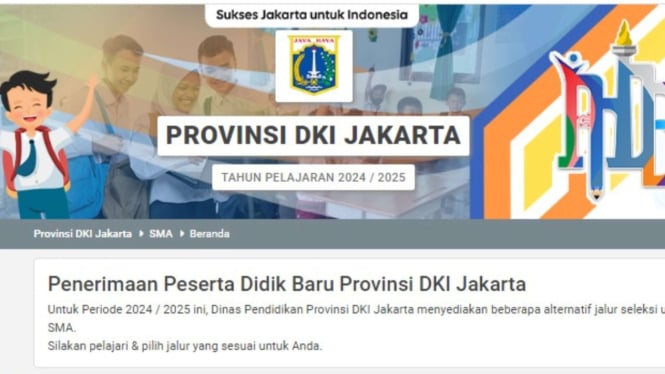 Cara Cek Hasil dan Lapor Diri PPDB Jakarta 2024 Tingkat SMP SMA Jalur Zonasi