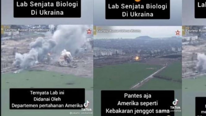 Cek Fakta: Laboratorium Senjata Biologi di Ukraina Didanai Amerika