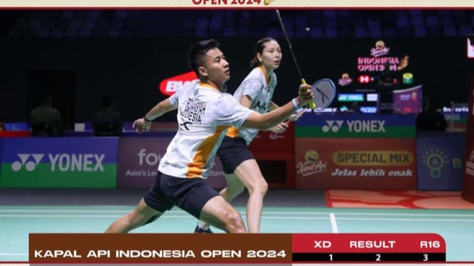 Dejan/Gloria Ungkap Kunci Hancurkan Juara Dunia di 16 Besar Indonesia Open