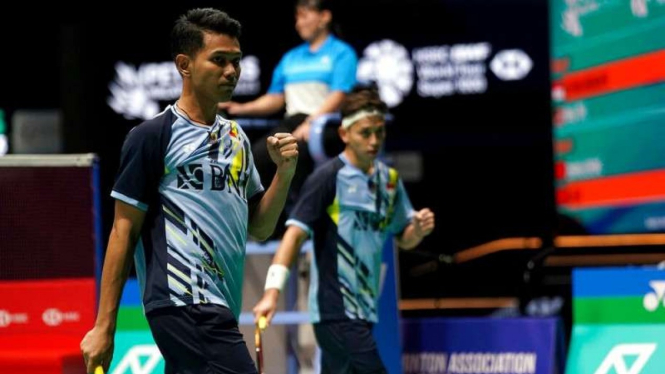 Ganas, Fajar/Rian Hancurkan 5 Ganda Putra di Malaysia Open