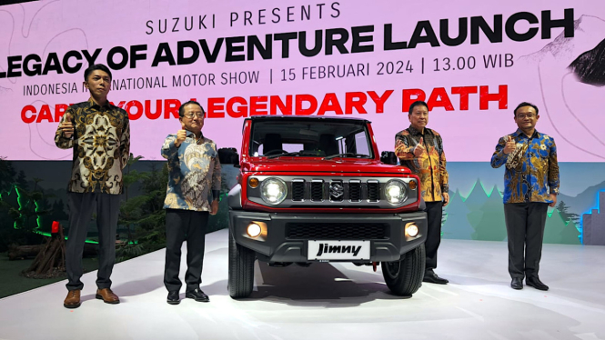 Harga Lengkap Suzuki Jimny 5 Pintu yang Mengaspal di IIMS 2024