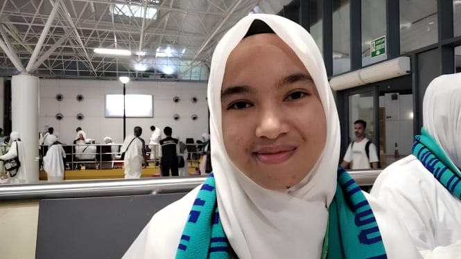 Jadi Jamaah Termuda Asal Aceh, Mahira Asy Syifa Berhaji Bersama Kedua Orangtua