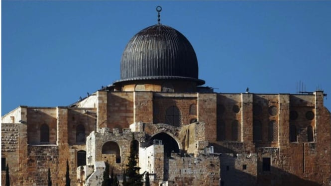 Jangan Keliru! Ini Warna Kubah Masjid Al-Aqsa, Bukan yang Warna Emas!