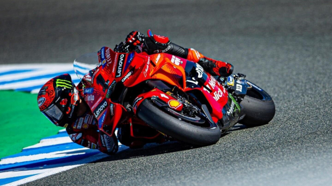 Kalahkan Marc Marquez, Francesco Bagnaia Juara MotoGP Spanyol 2024
