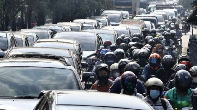 Lawan Arah, 1.599 Kendaraan Bermotor di Jakarta Ditilang