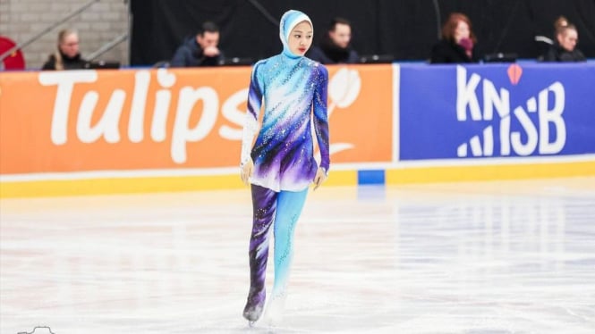 Malaika Khadija Fatiha, Juara Ice Skating yang Menginspirasi Anak Muda