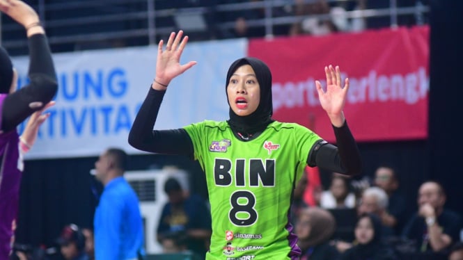 Megawati ‘Megatron’ Bawa Jakarta BIN Lolos ke Final Four Proliga 2024