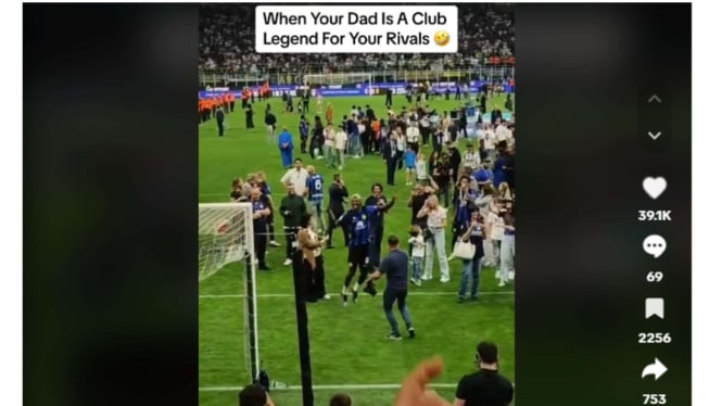 Momen Lucu Marcus Thuram Ledek Sang Ayah, Ogah Dianggap Fans Juventus