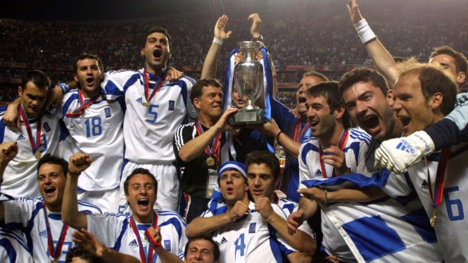 Momen Paling Epic di Piala Eropa: Timnas Denmark dan Yunani Juara