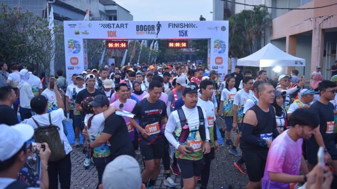 Pelari Mancanegara Ramaikan Bogor City Trail 2024 Meriahkan Hari Jadi Bogor ke-542