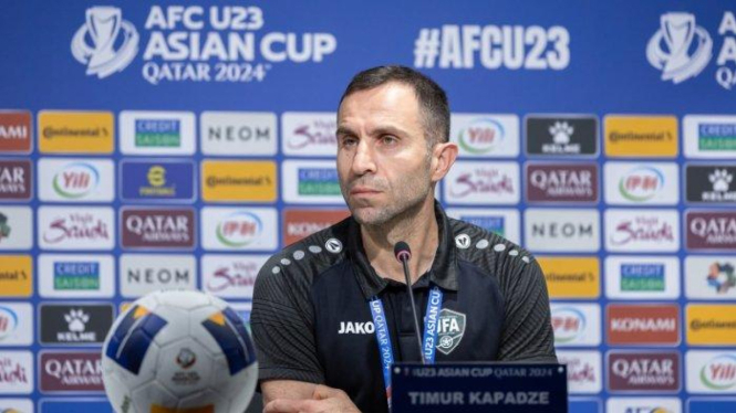 Pernyataan Sinis Pelatih Uzbekistan soal Suporter Timnas Indonesia U-23 Jelang Semifinal Piala Asia